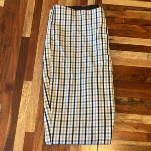 A New Day Plaid High-Rise Skinny Ankle Pants